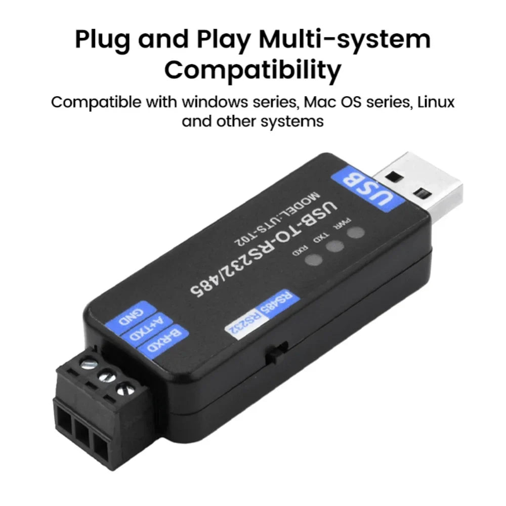 USB to RS485/RS232 Converter Module | CH343G Half-Duplex