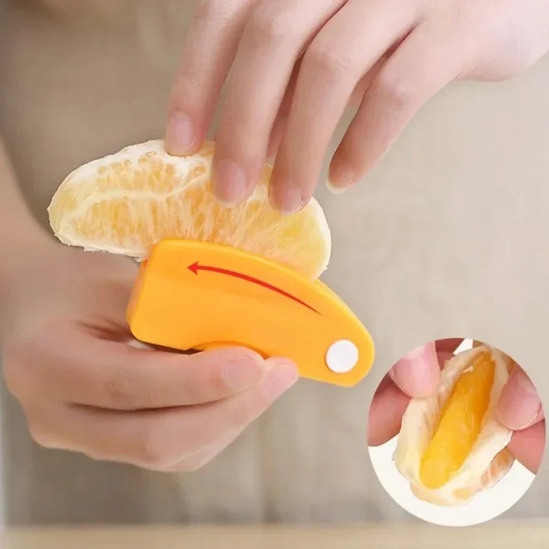 3-Piece Portable Orange Peeler & Citrus Stripper Set