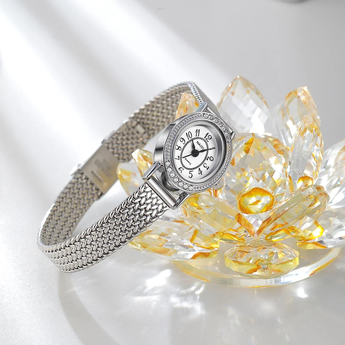 Retro Bohemian Woven Stainless Steel Mesh Watch | Quartz