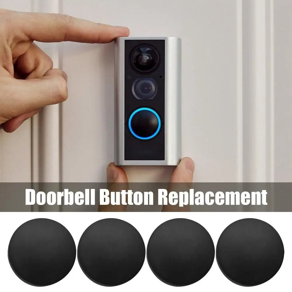 4-Pack Silicone Doorbell Button Replacement for Ring Pro