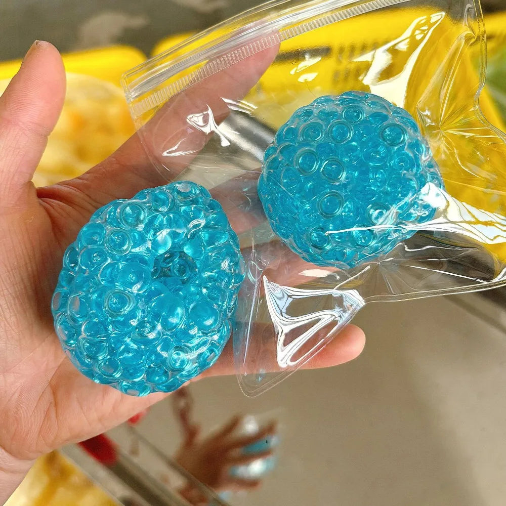 Super Soft Squishy Sensory Fidget Ball – Memory Gel Ice Bead Toy