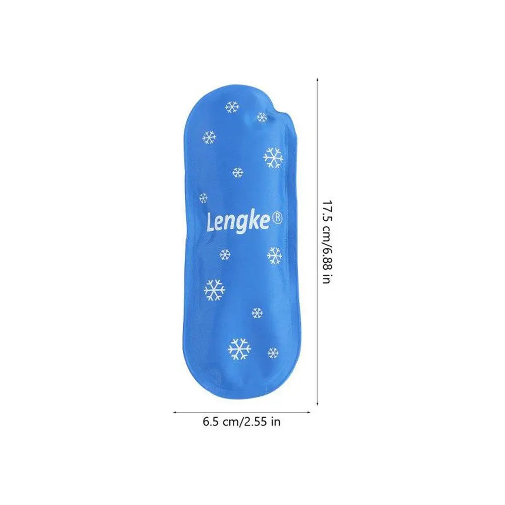 3-Pack Reusable Travel Gel Ice Packs – Compact Cold Cooling Bag