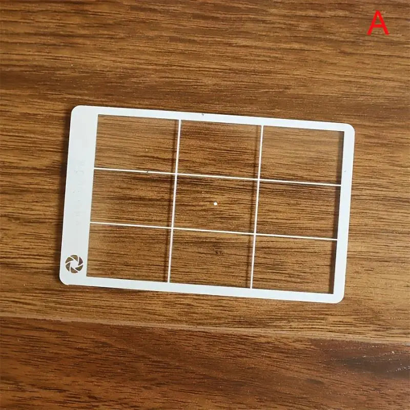Fibonacci Golden Ratio Viewfinder Composition Ruler 1 or 3 Pcs