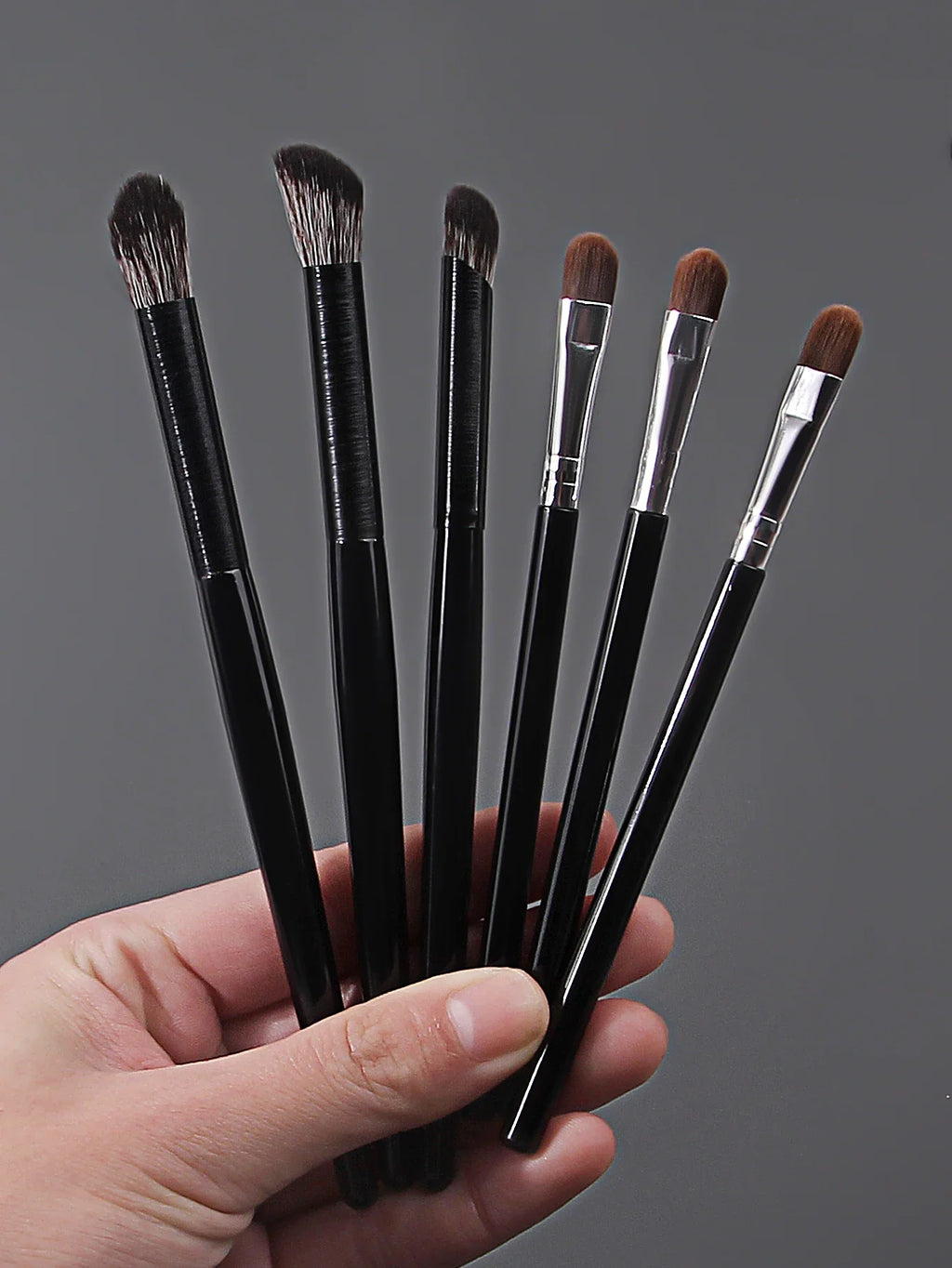 6-Piece Eye Makeup Brush Set – Soft Bristles for Eyeshadow