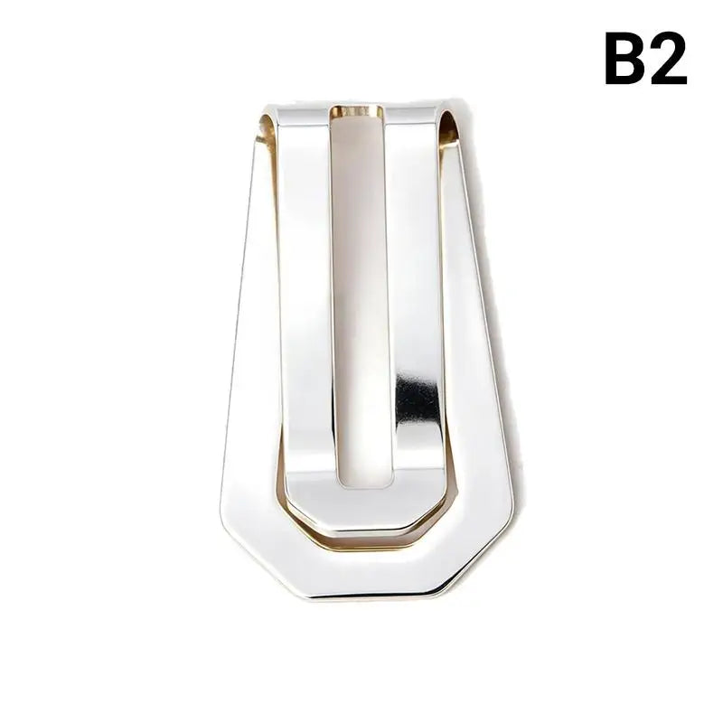 Stainless Steel Slim Money Clip & Card Holder | JETTING