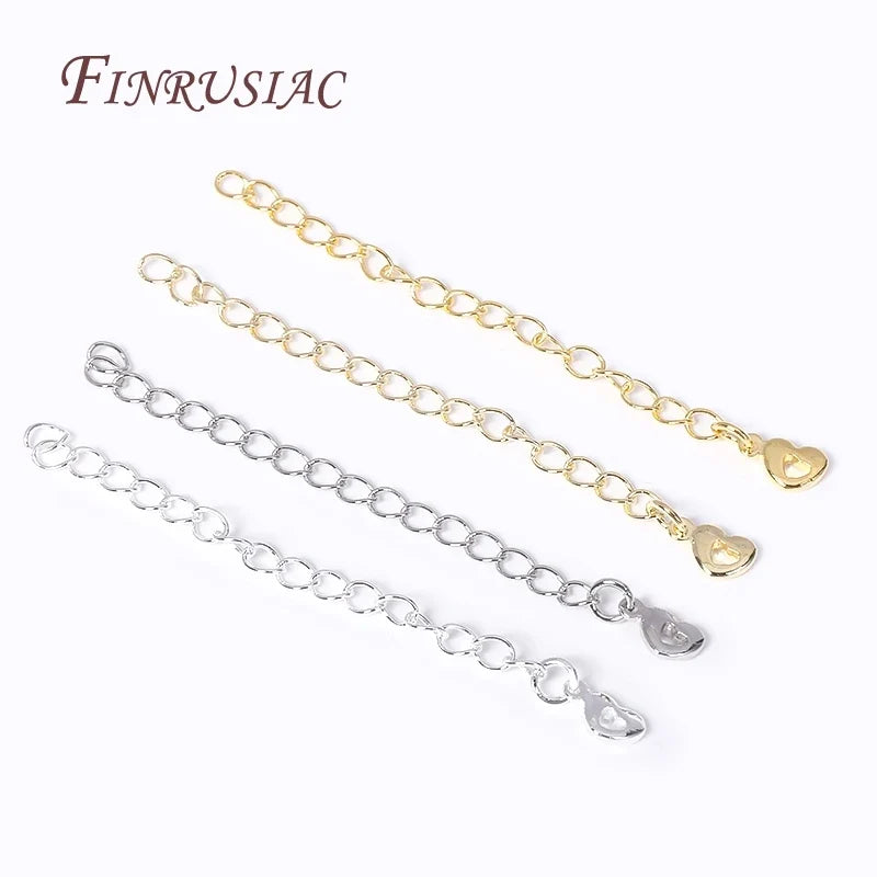18K Gold Plated Brass Extension Chain Connectors | DIY Jewelry