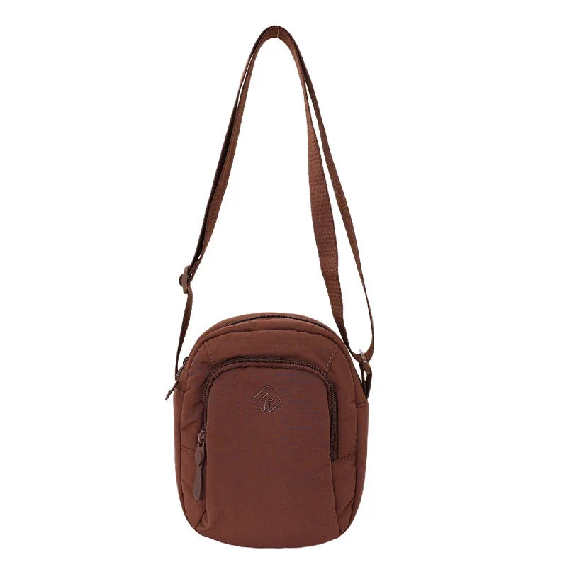 Canvas Crossbody Shoulder Bag – Women's Casual Commuter Backpack
