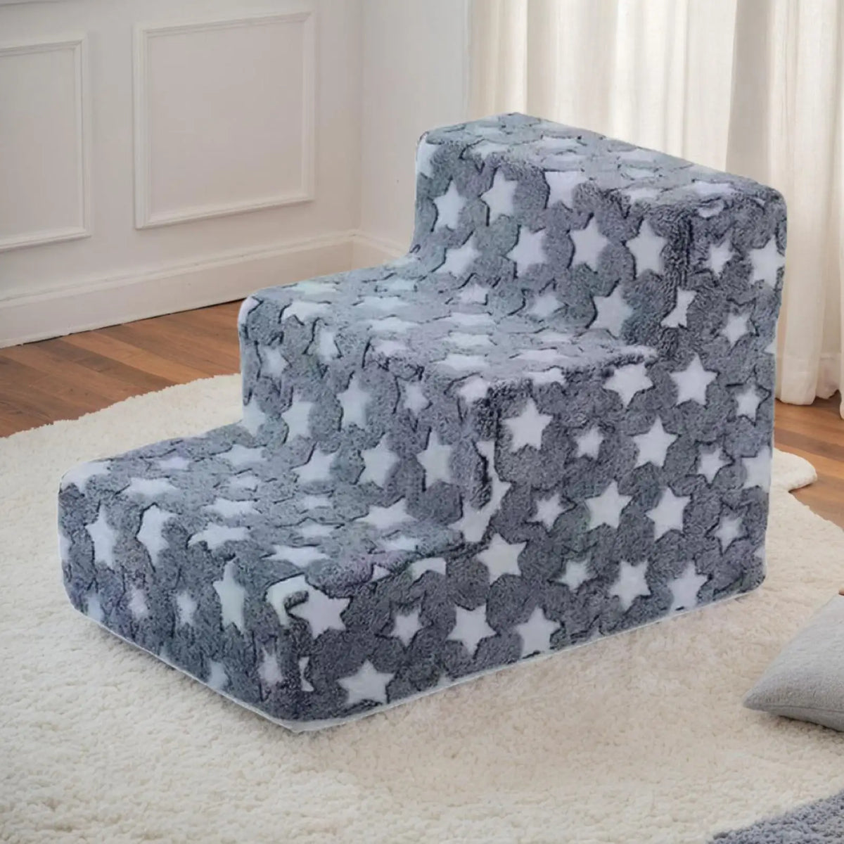 Washable Non-Slip Dog Stairs – Pet Steps for Sofa & Bed
