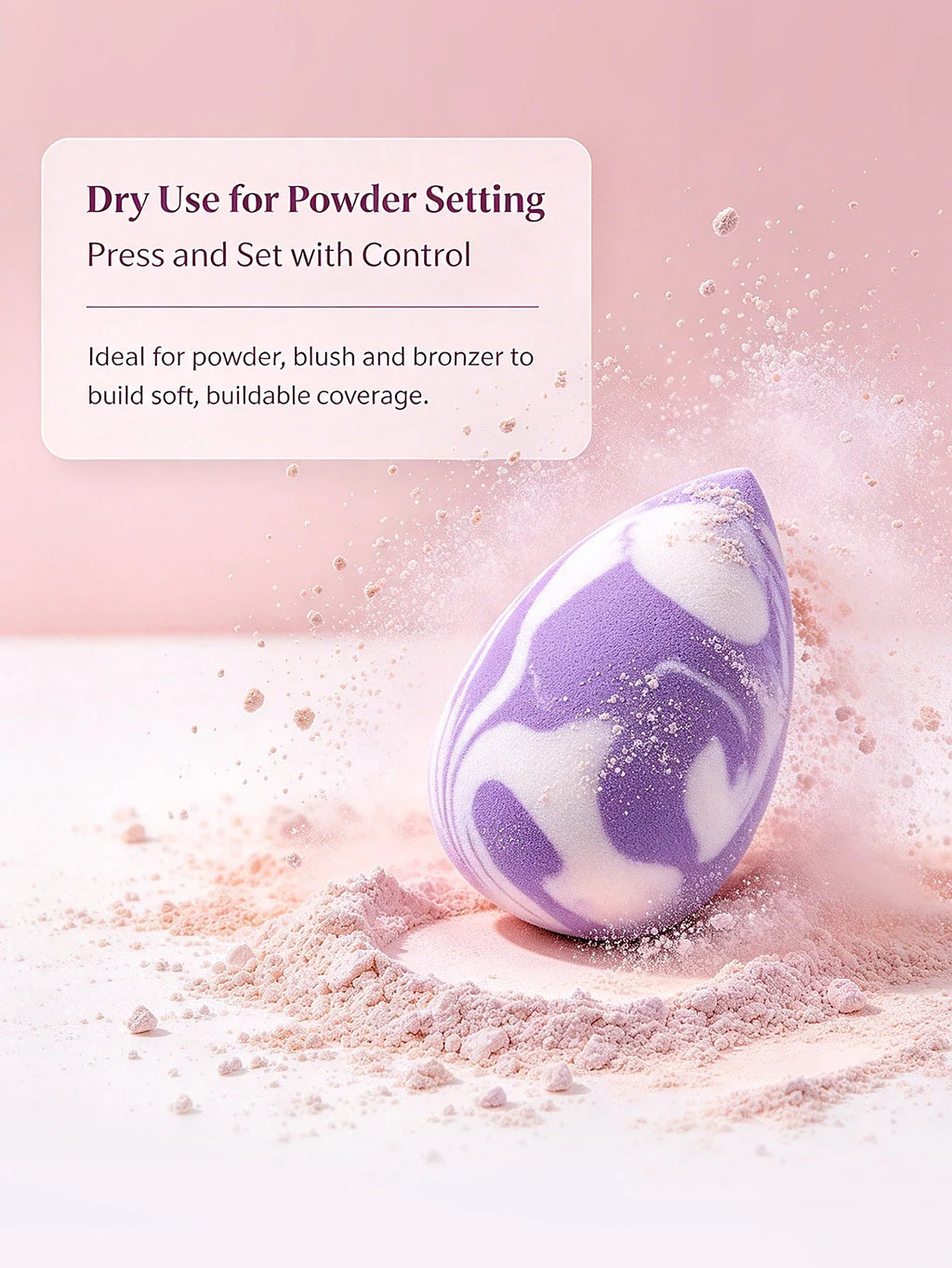 Mini Makeup Sponge Set 15Pcs – Wet & Dry Dual-Use Powder Puff