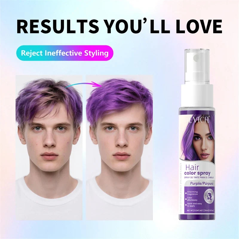 Sevich Temporary Hair Color Spray – Instant DIY Hair Dye 30ml