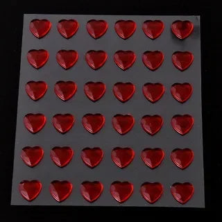 Rhinestone Face & Eye Gem Stickers – 15 Sheets Crystal Body Art