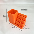 Screwdriver Bit Organizer Rack – 20 to 100 Hole Plastic Holder