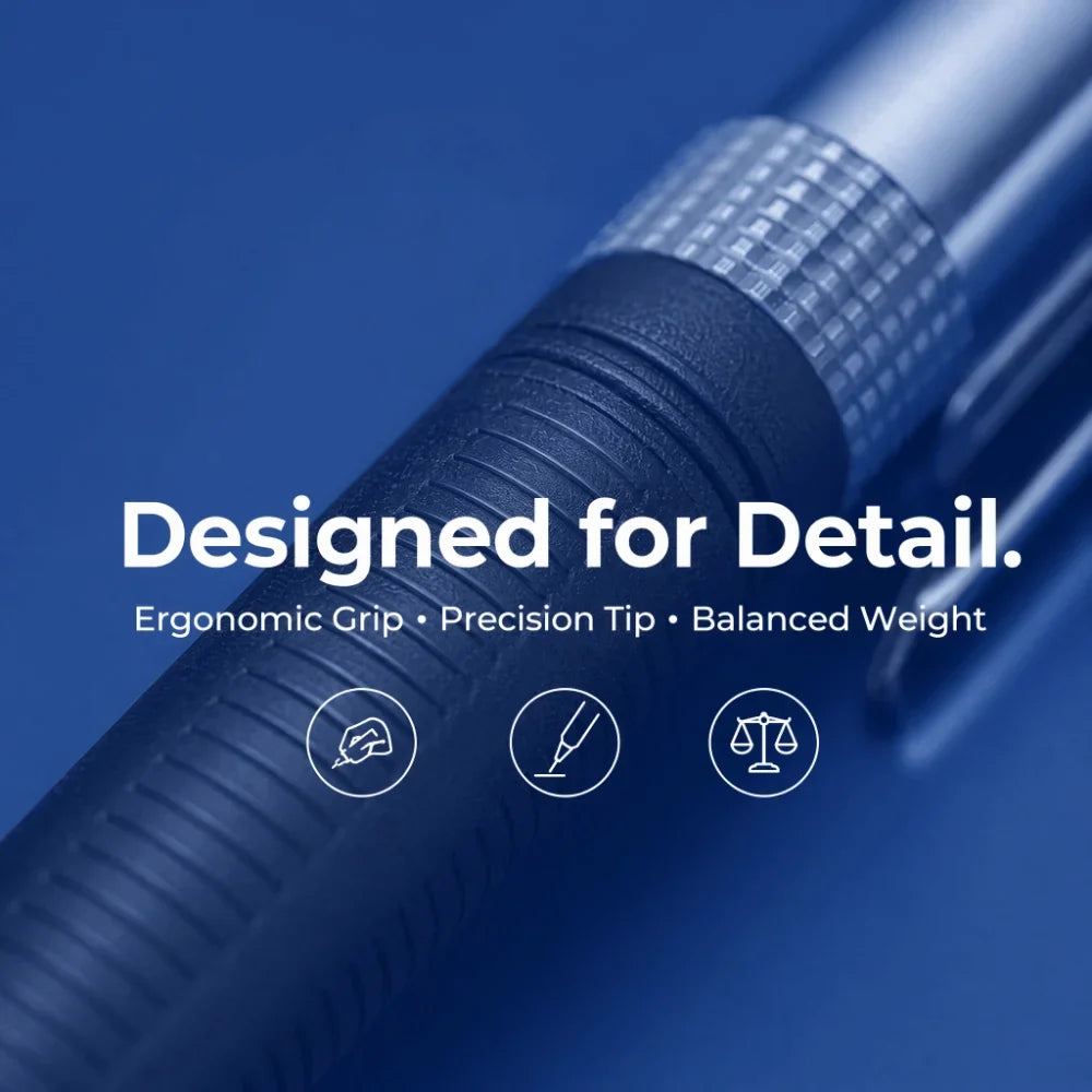 Metal Mechanical Pencil 0.5/0.7/2.0mm 2B – Drafting & Exam