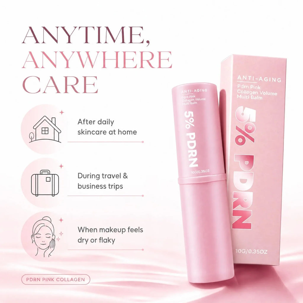 PDRN Pink Collagen Multi Balm – Face, Lip & Neck Moisturizer