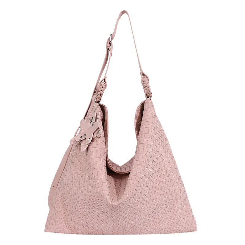 Nixie Handmade Woven Large Capacity Tote Bag for Women