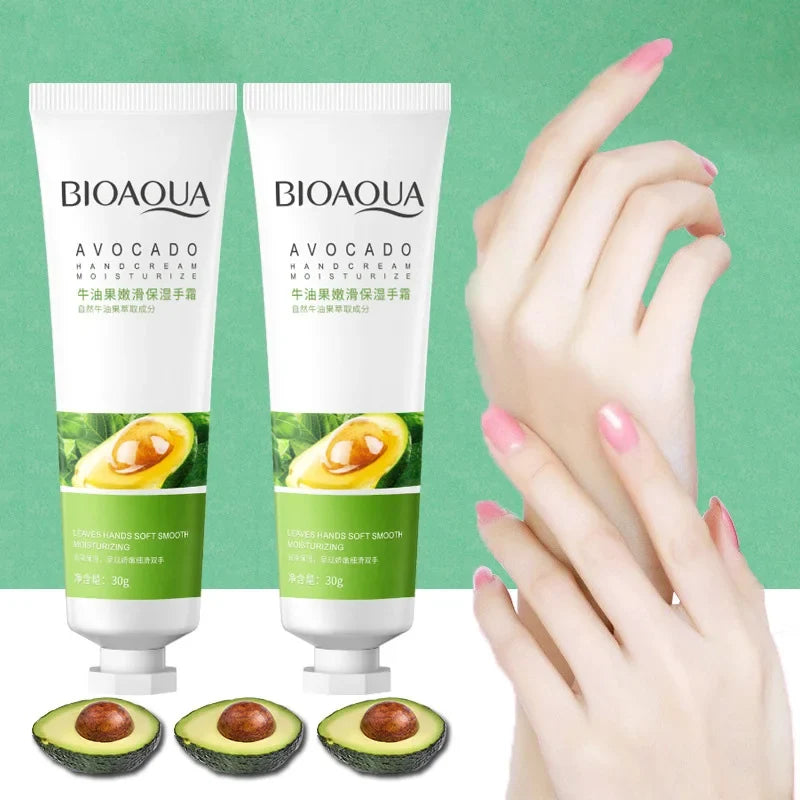 Avocado Hand Cream – Moisturizing, Smoothing & Non-Greasy 30g