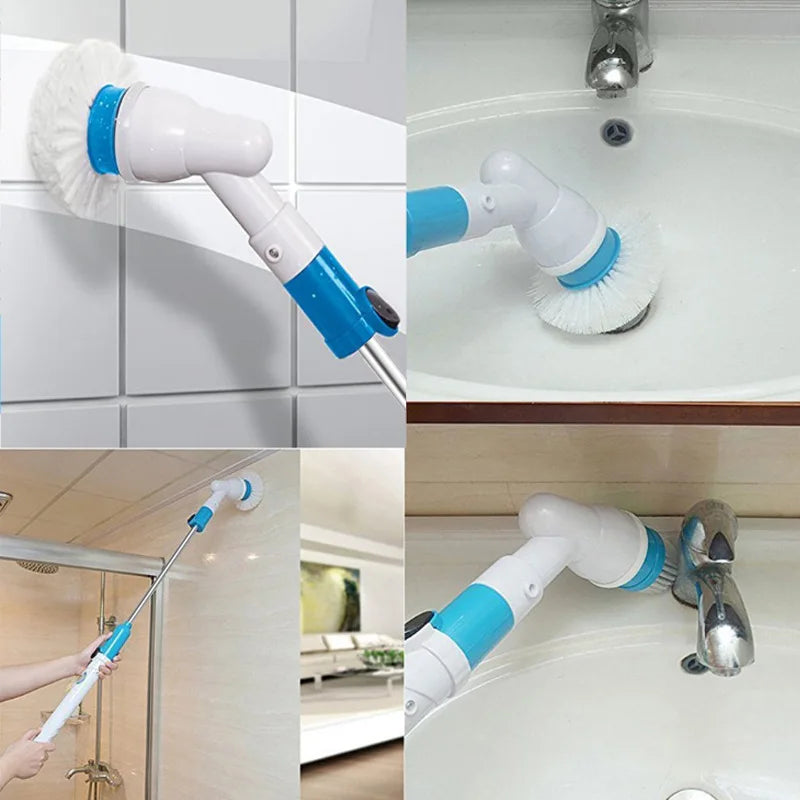 Electric Spin Scrubber – Rechargeable Bathroom Cleaning Brush