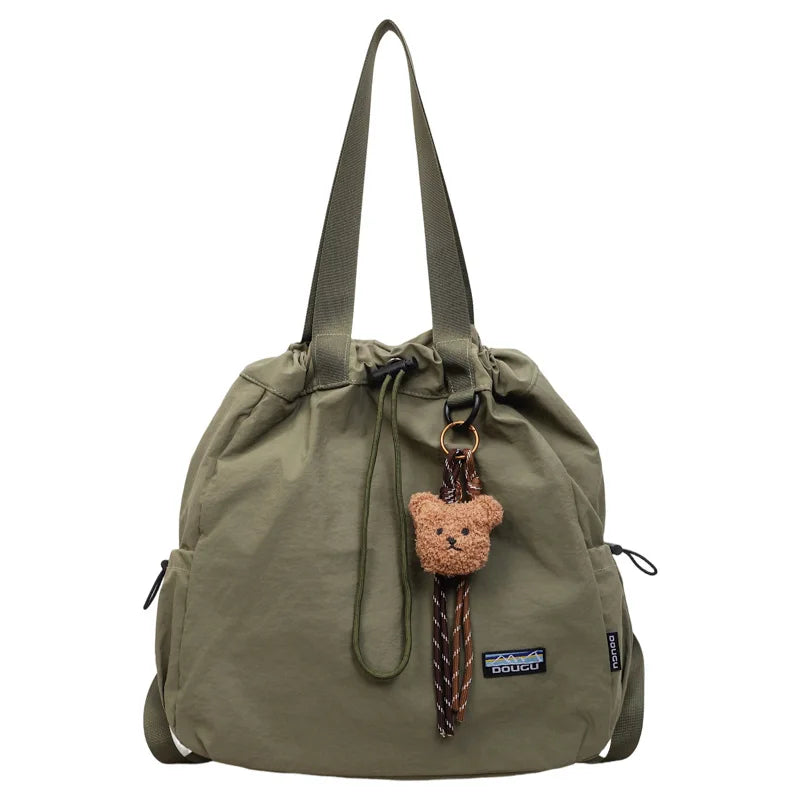 Large Capacity Drawstring Backpack – Travel, School & Hiking Bag