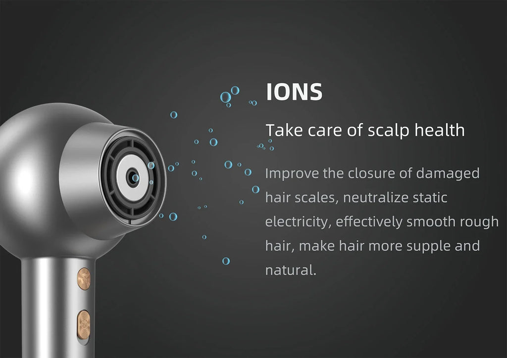 Professional Ionic Compact Hair Dryer 1600W – Salon & Hotel