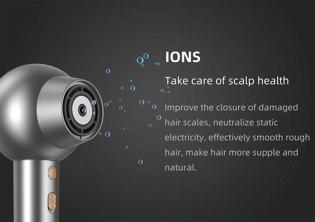 Professional Ionic Compact Hair Dryer 1600W – Salon & Hotel