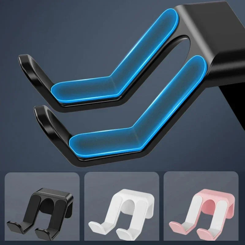 Wall Mount Game Controller Holder & Headset Hanger Rack
