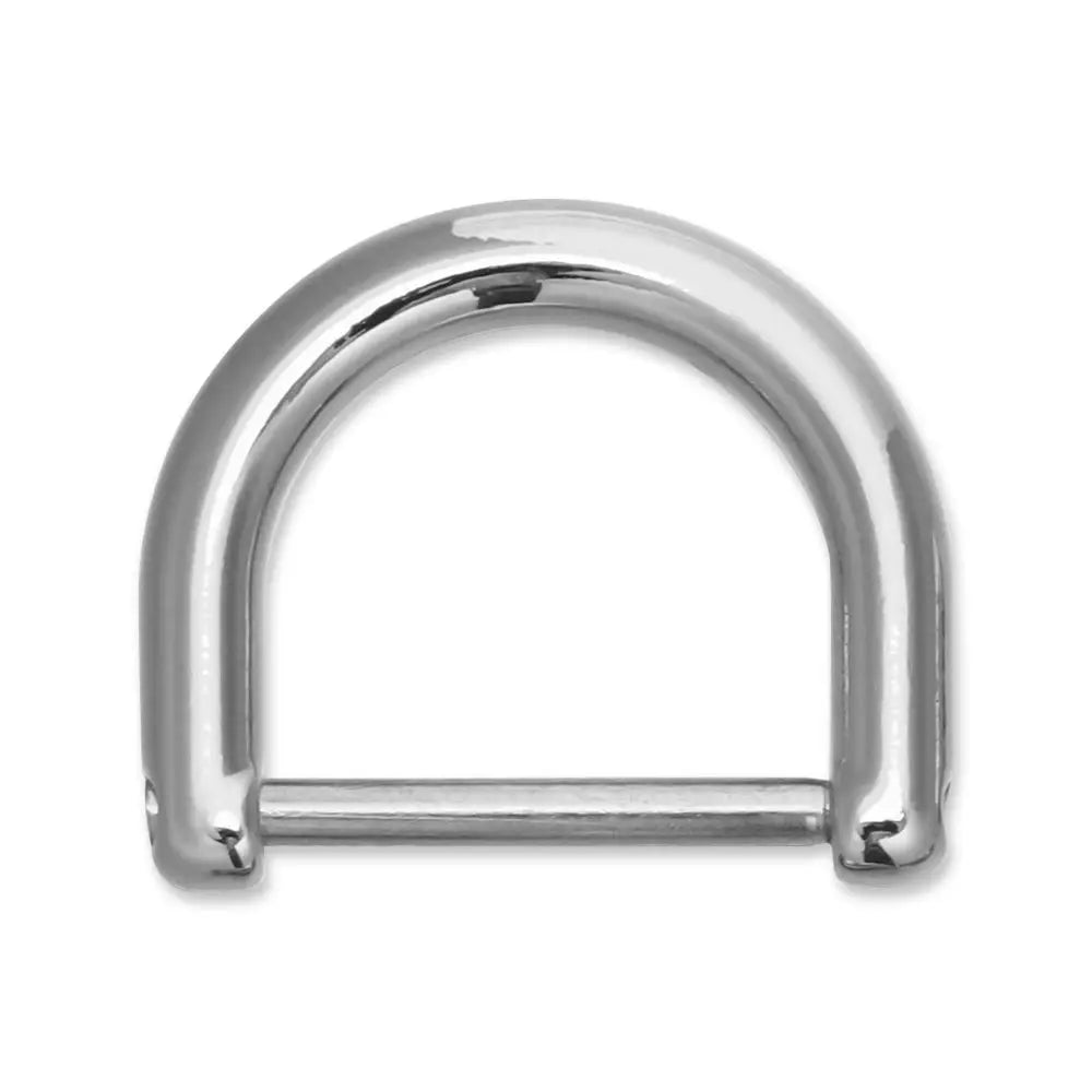 Metal Screw D-Ring Buckle for Bag Straps & Leather Crafts