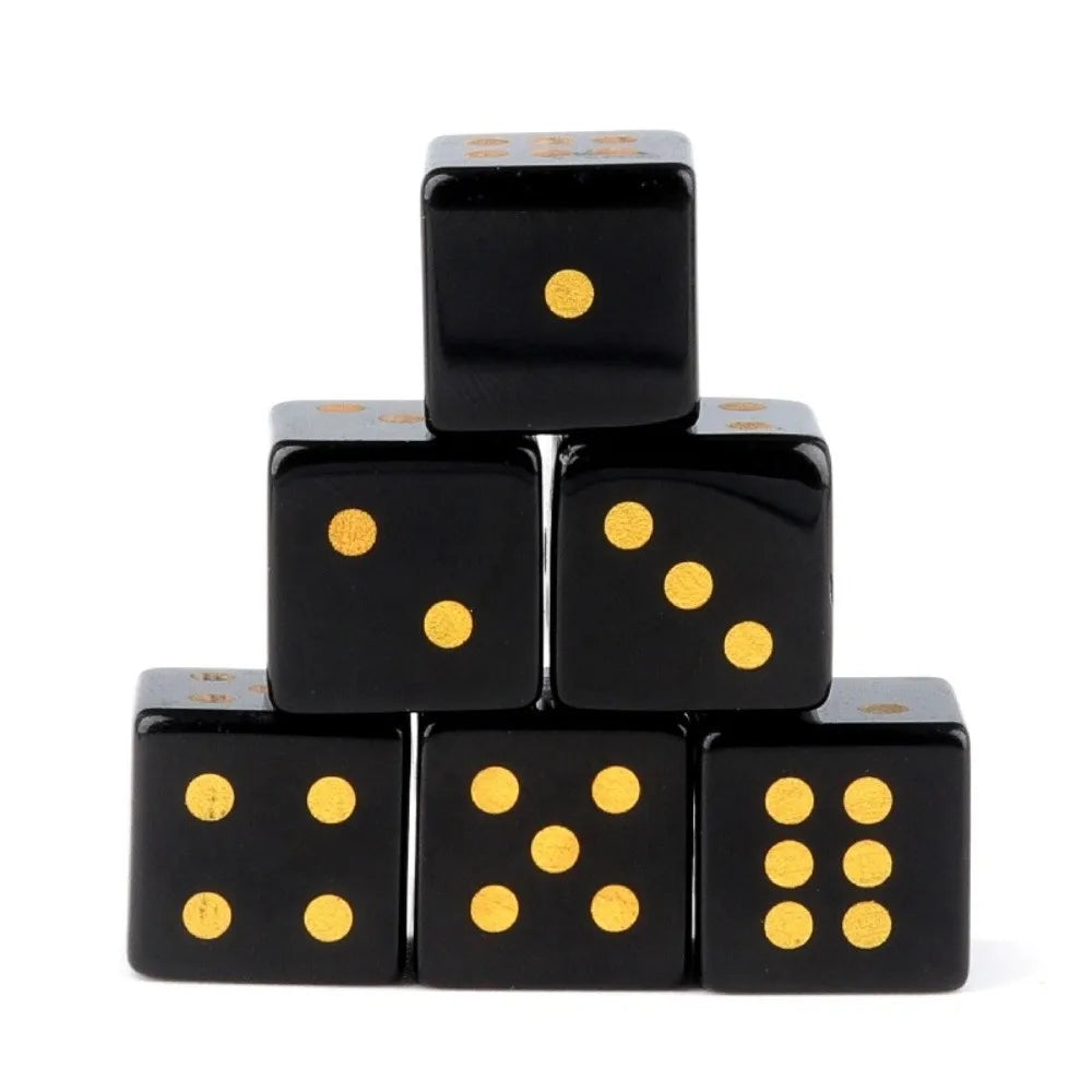 16mm Natural Crystal Quartz D6 Gem Dice – Stone Game Die