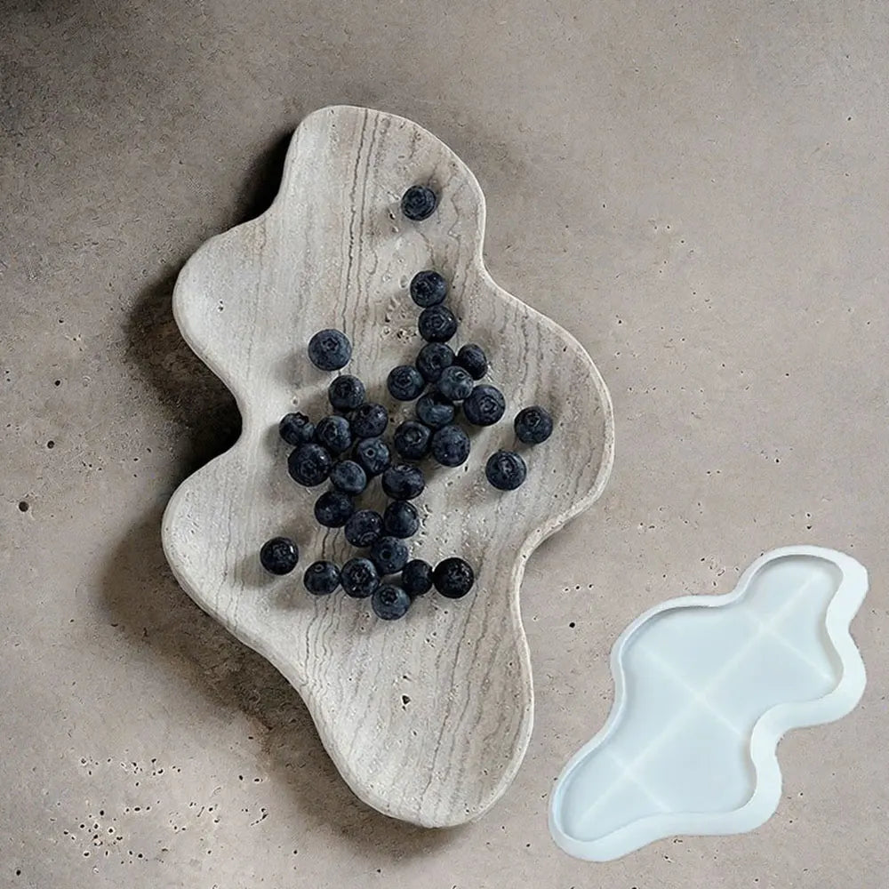 Silicone Casting Mold – Resin, Concrete & Gypsum Coaster Tray