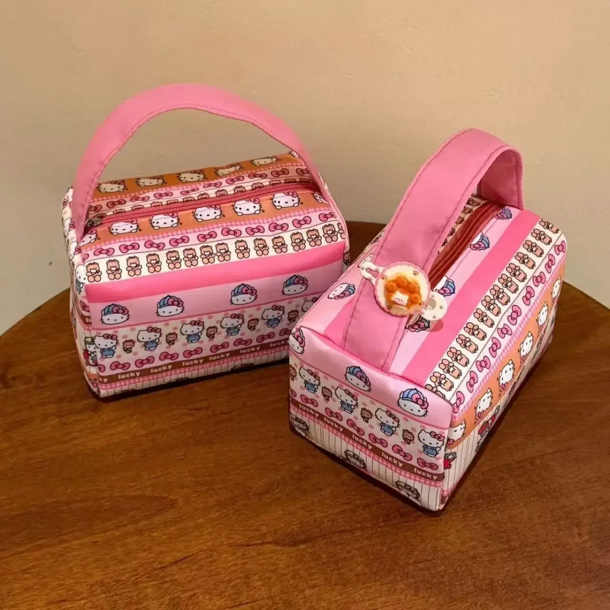 Sanrio Hello Kitty Makeup Bag – Kawaii Travel Toiletry Organizer