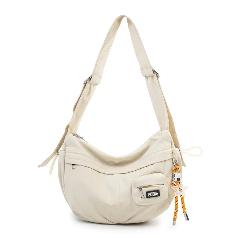 Nixie Foldable Crossbody Tote Bag | Japanese Vintage Style