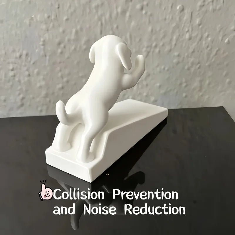 Cute Puppy Dog-Shaped Door Stopper – Non-Slip Door Wedge