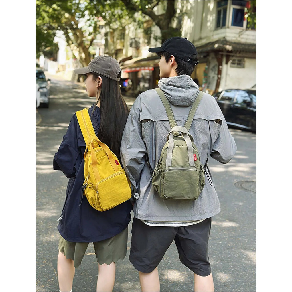 Japanese Lightweight Nylon Backpack – Travel & School Bag