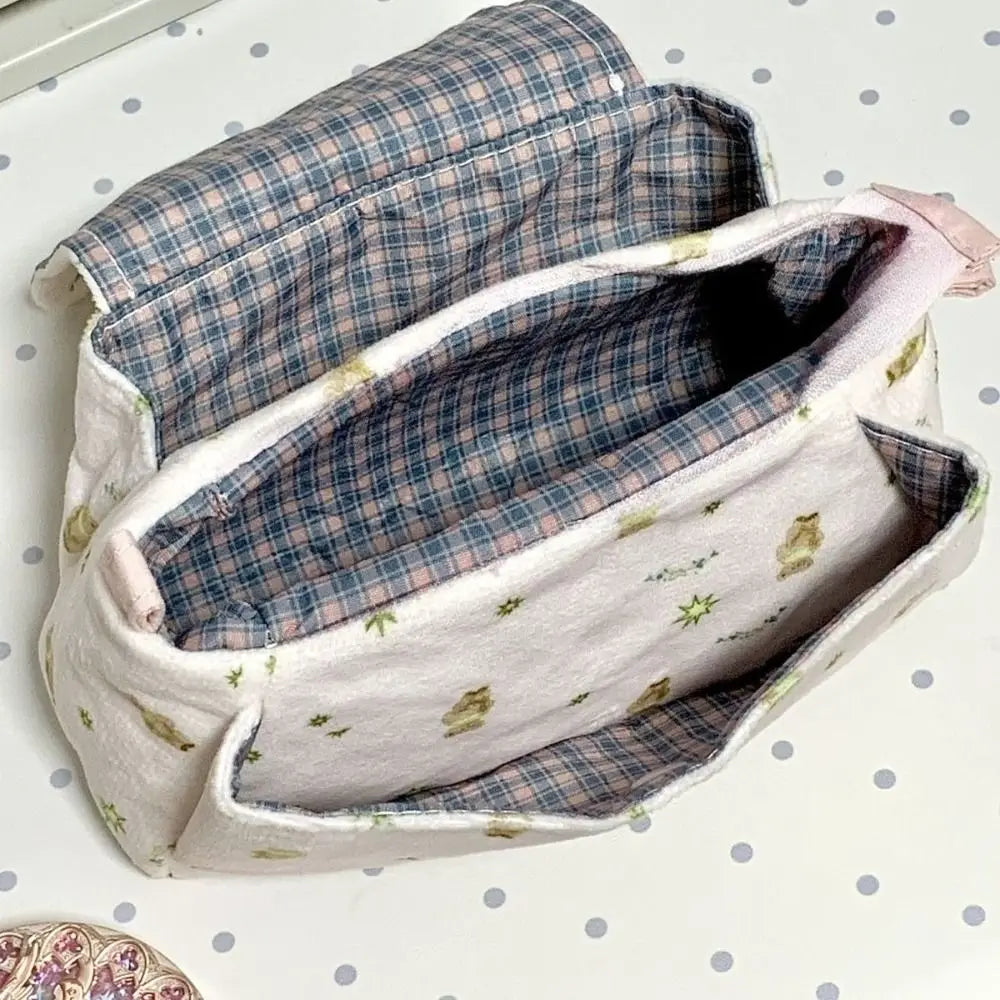 Korean Bear & Rabbit Large Capacity Pencil Case Pouch