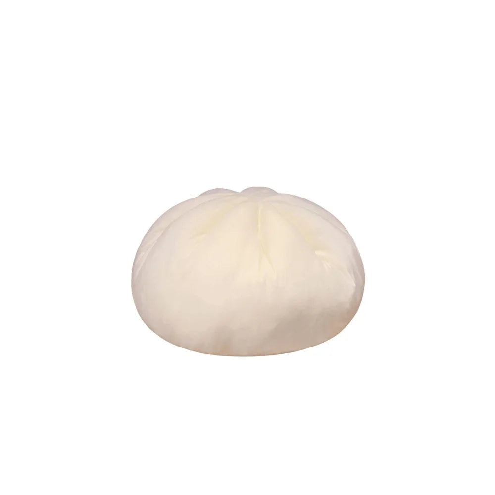 Steamed Bun Throw Pillow – Soft Velvet Cushion 45cm | PP Cotton