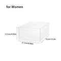 Transparent Stackable Shoe Boxes – Dustproof Waterproof Organizers