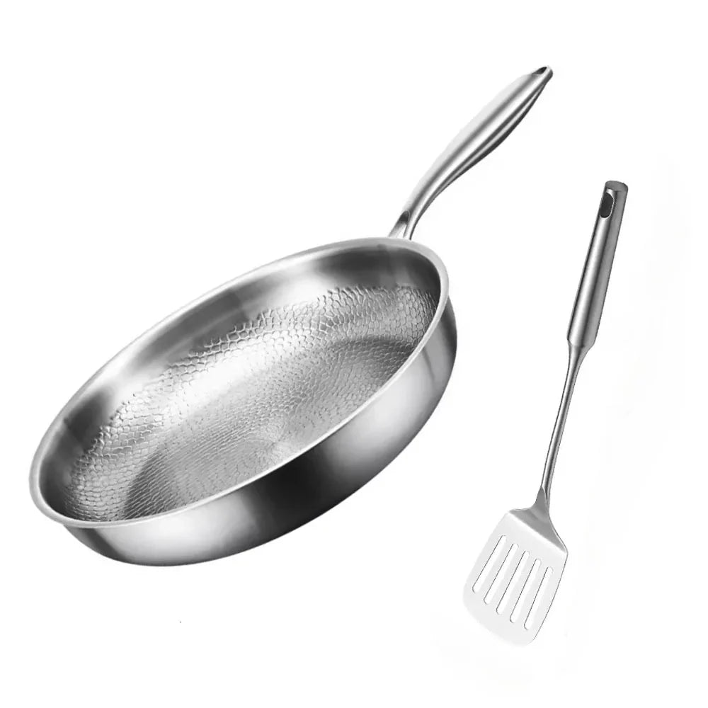 Nixie Pure Titanium Non-Stick Pan – Even Heat, Scratch-Resistant