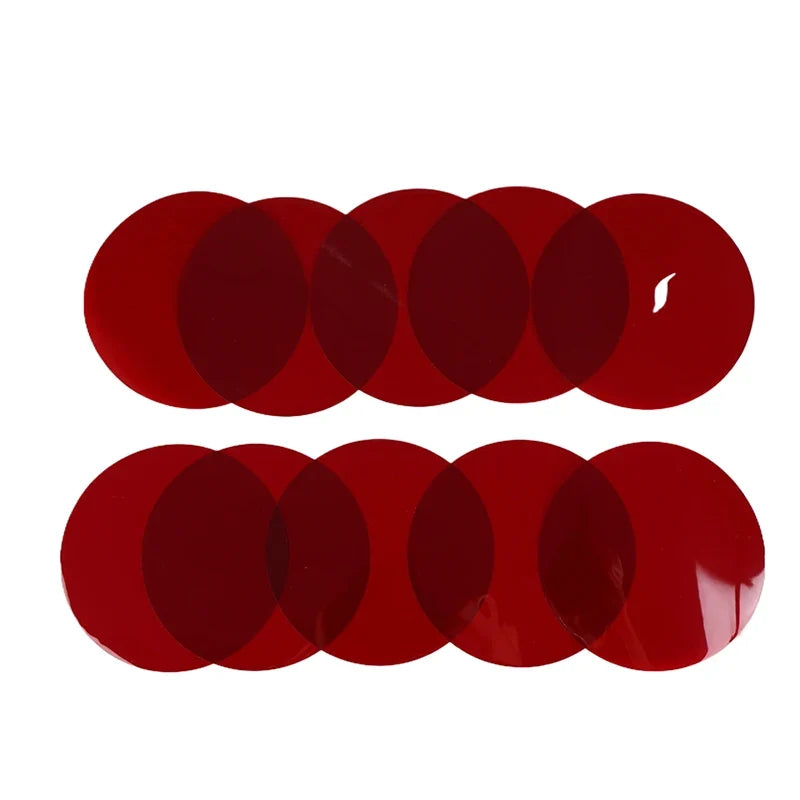 Self-Adhesive Color Gel Filter Sheets for Lamps | 5/10Pcs 10cm