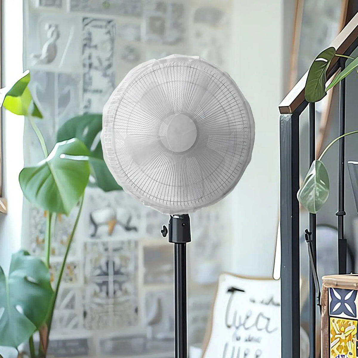Waterproof Standing Fan Dust Cover – PVC Protective Case