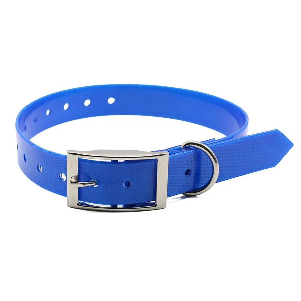 Waterproof PU Dog Collar – Odor & Dirt Resistant, Easy Clean