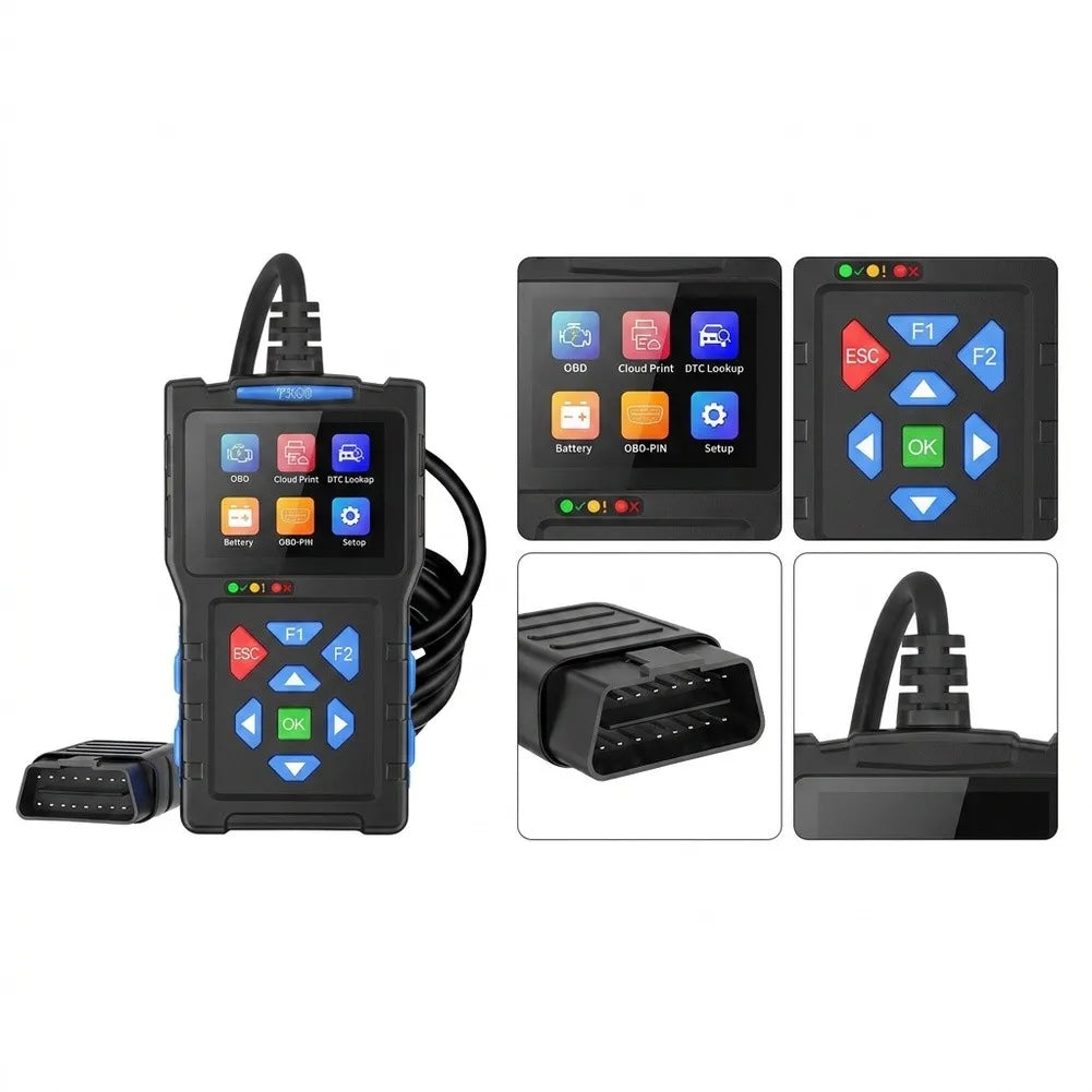 T300 OBD2 Diagnostic Scanner with Battery Testing | HpLive