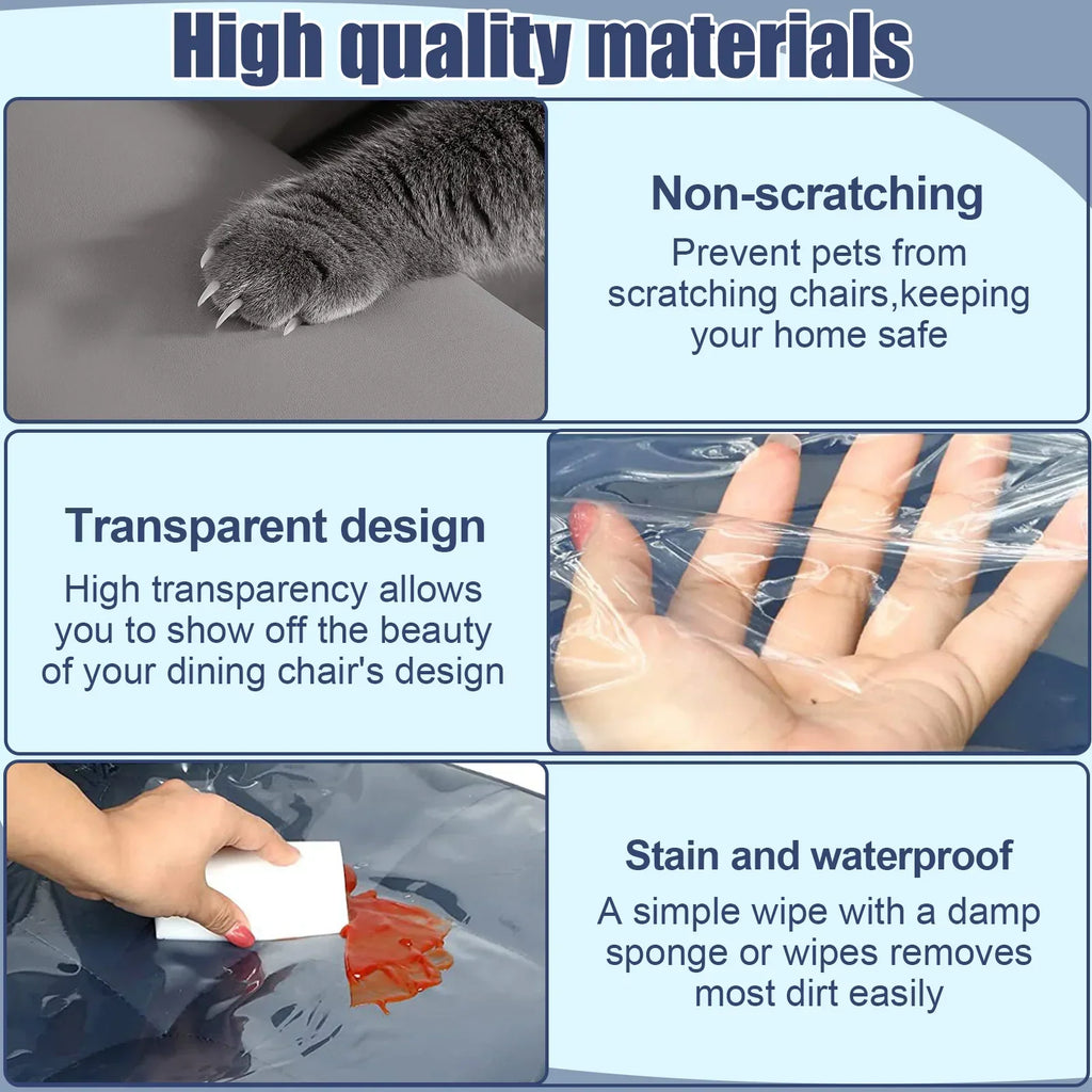Clear Plastic Sofa Cover – Waterproof Pet Scratch Protector