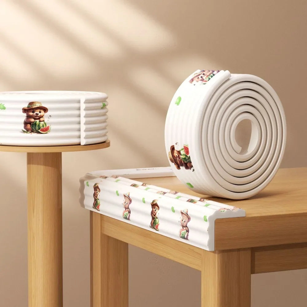 2m Baby Safety Edge Guard Strip – Cartoon NBR Cushion Protector