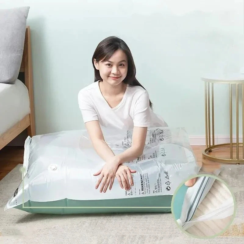 Extra Large No-Pump Vacuum Storage Bags | Clothes & Bedding