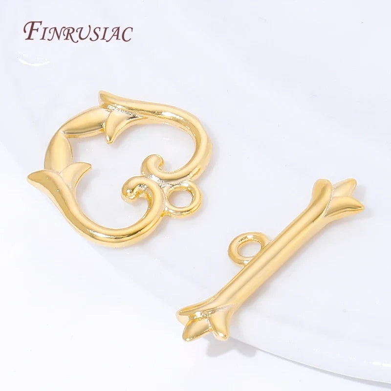 18K Gold Plated Toggle Clasps – DIY Jewelry Findings