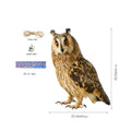 Owl Scarecrow Bird Repeller Wind Chime with Bells – Waterproof