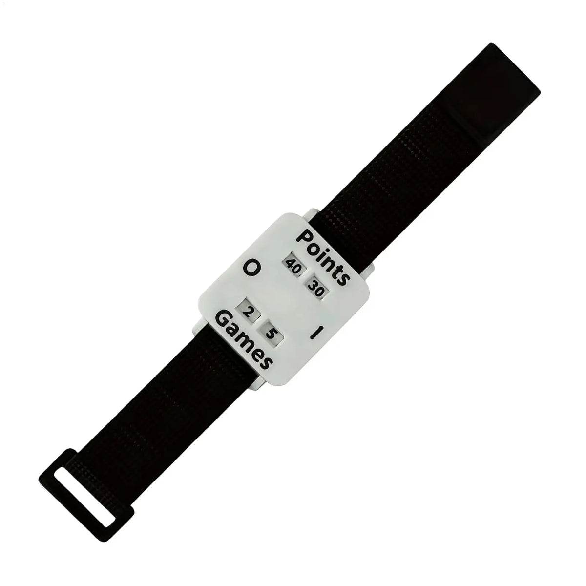 Tennis Score Keeper Wristband – Big Screen Adjustable Counter