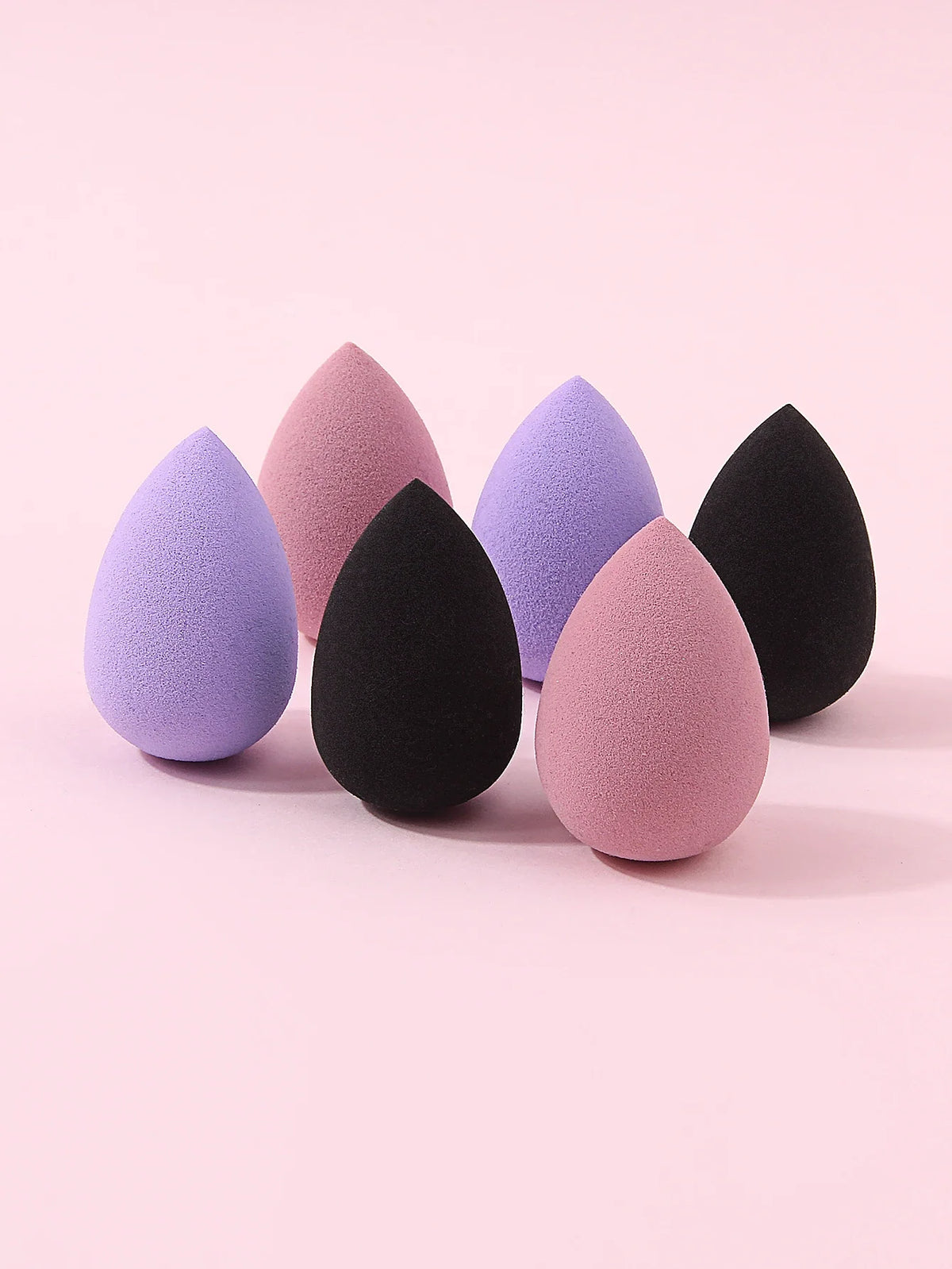 6Pcs Mini Makeup Sponge Set – Dry & Wet Cosmetic Blender