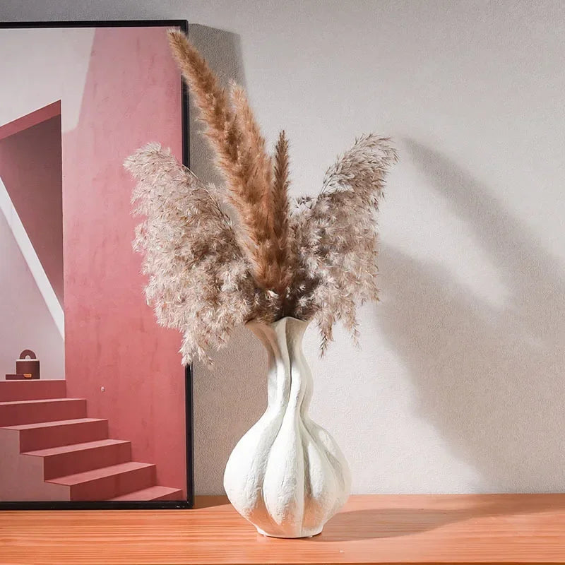 Wabi-Sabi Ceramic Vase | Handcrafted Home Décor Flower Vase