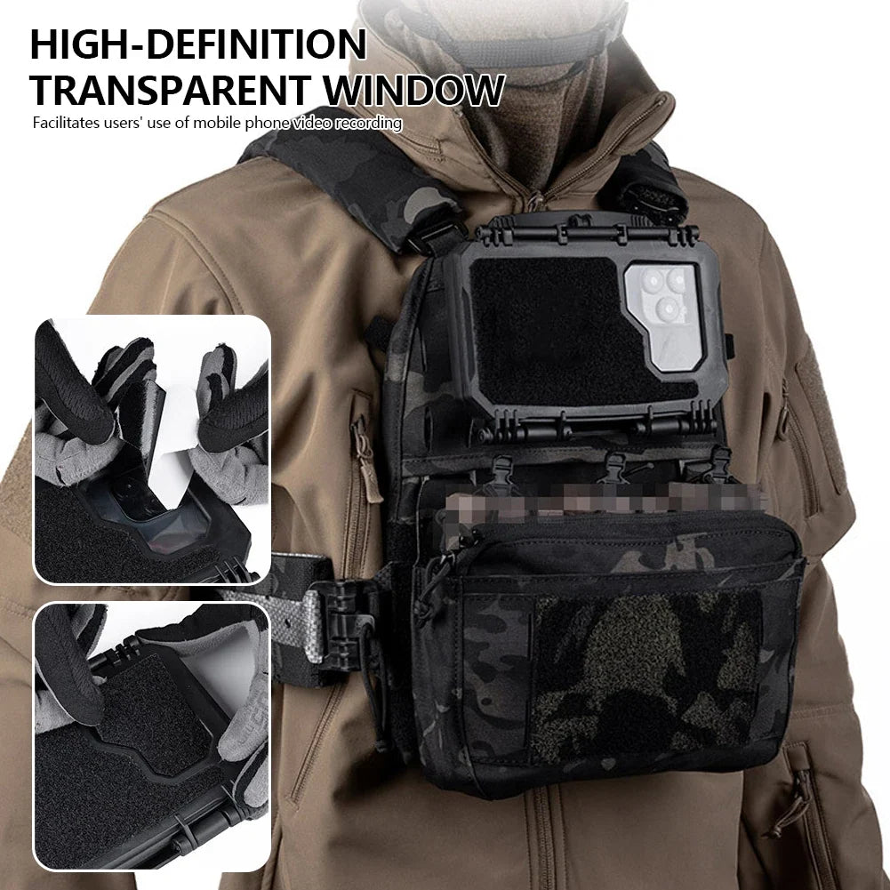 Tactical MOLLE Phone Holder Navigation Board | Hunting Vest Admin Panel