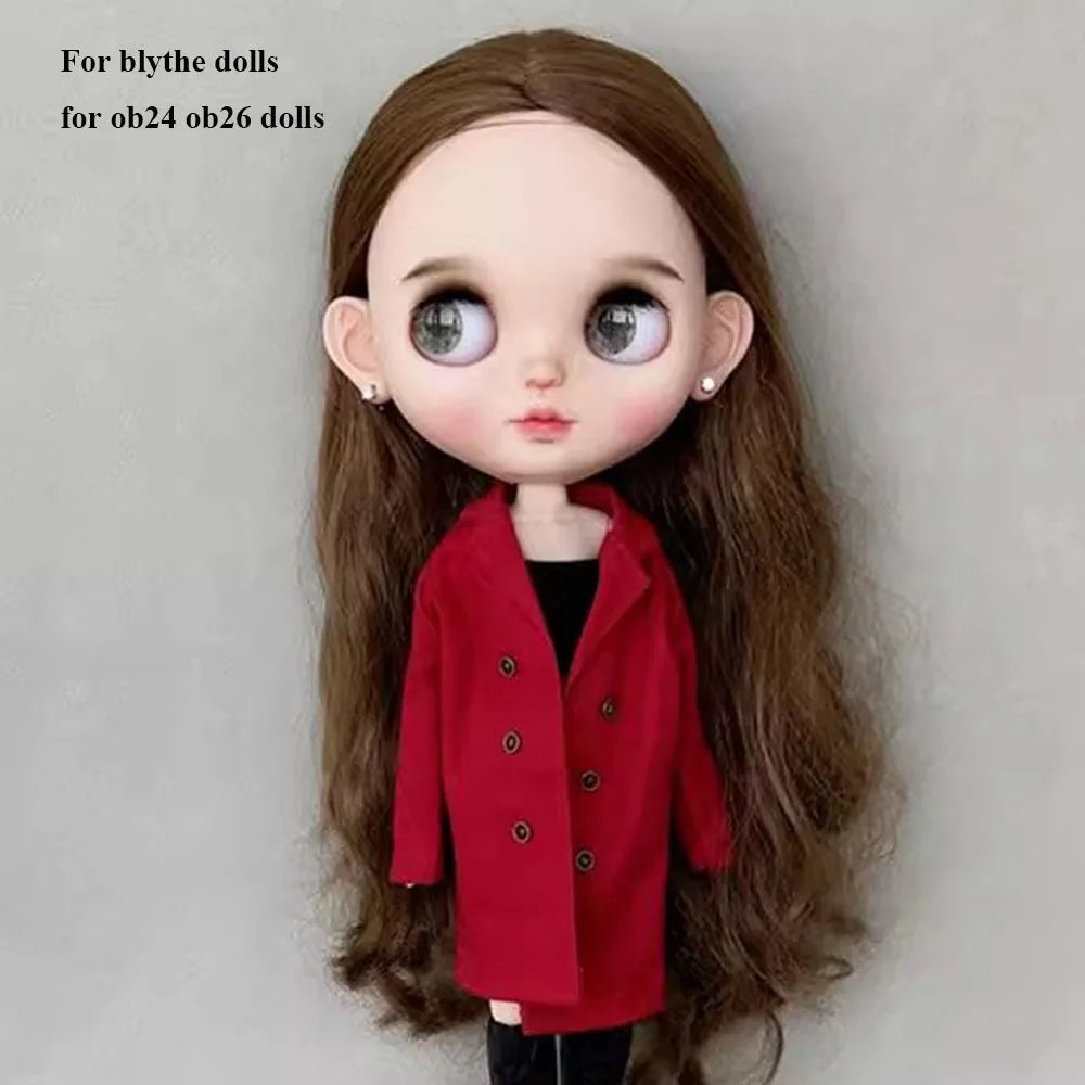 Miniature Windbreaker for 1/6 Dolls – OB24 Azone Blythe FR
